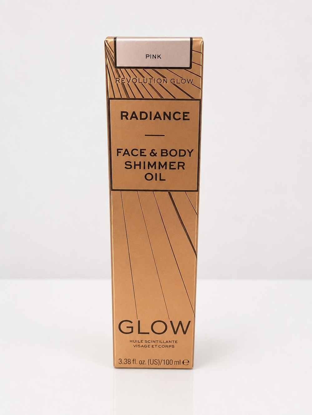 Revolution Gold Face Body Shimmer Oil - Picture 2 of 4